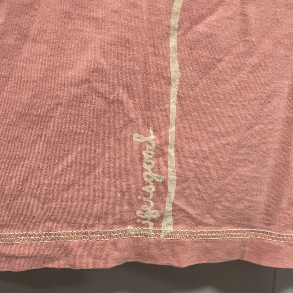 Life is Good Karma Organic Graphic Tee Size XL Pink Oversized Heart Tree Love - Picture 7 of 8